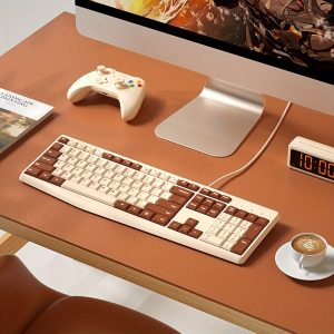 Silent Wired External Keyboard For Laptop, Suitable For Typing Games, Office Work, Ergonomic Design